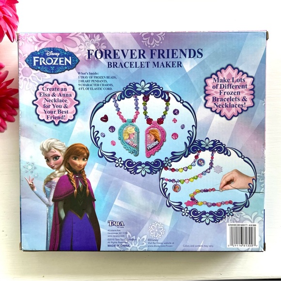 NEW Disney Frozen Forever Friends Jewelry Activity Kit Best Friend Kids Bead Set - Picture 7 of 13